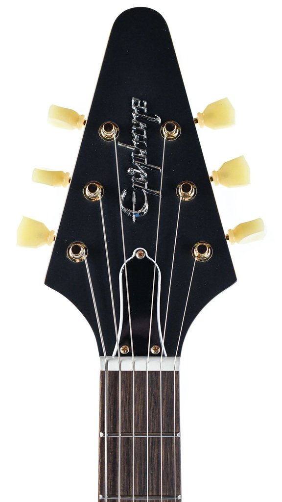Epiphone 1958 Korina Flying V White Pickguard Reissue | The